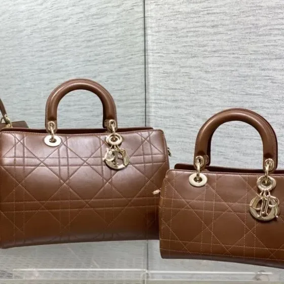 Dior Lady D-Sire Nâu Top Handle