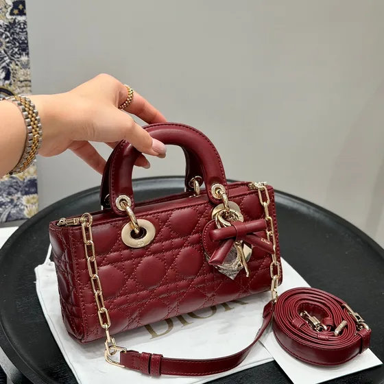 Dior Lady Dior Hvid Tophåndtag