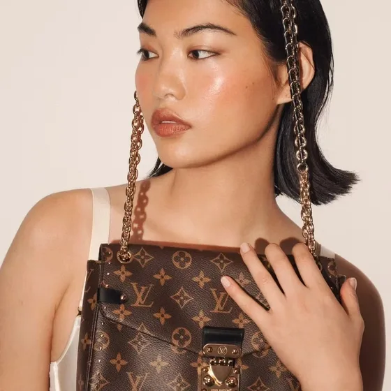 Louis Vuitton Trunk Clutch Coklat Shoulder Bag