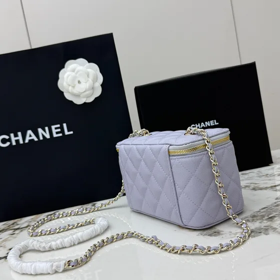 Chanel Vanity Case Light Lilla Vanity