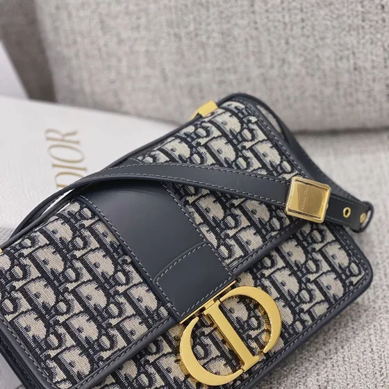 Celine 30 Montaigne Beige And Noir Sac épaule