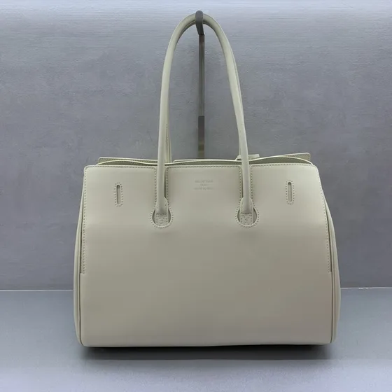 Balenciaga Birkin Shoulder White Shoulder Bag