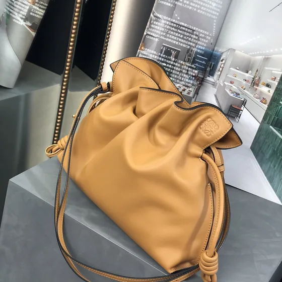 Loewe Flamenco Clutch Bag Warm Desert Crossbody