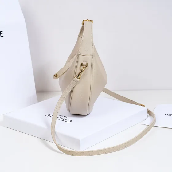Celine Lulu Bag Beige Hobo