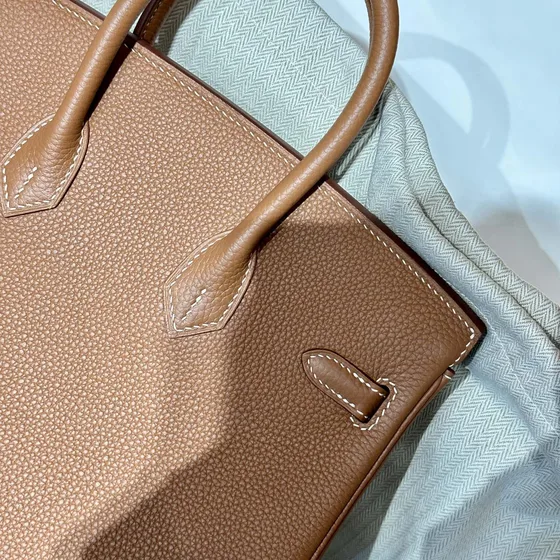 Hermes Birkin Kahverengi Üst sap