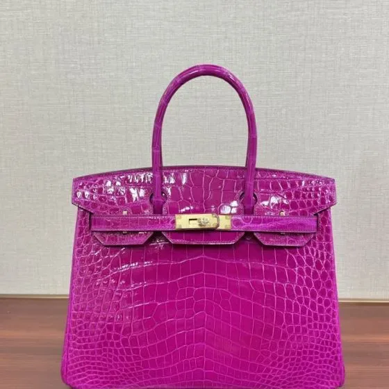 Hermes Birkin Fuchsia Top Handle