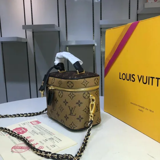 Louis Vuitton Vanity Pm Marrom Crossbody