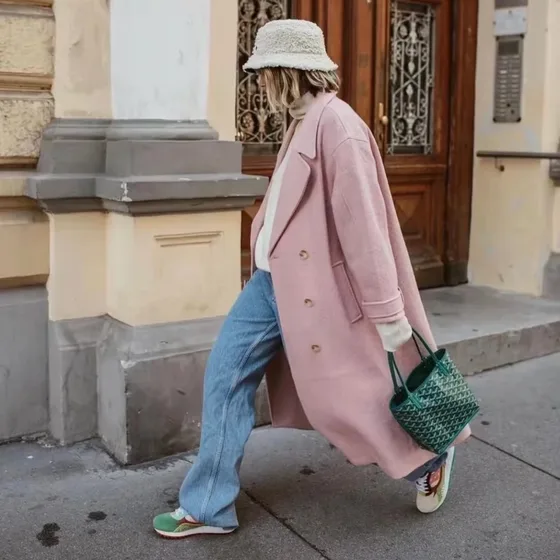 Goyard Anjou Mini Green Tote Bag