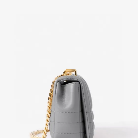 Burberry Lola Bag Grigio Borsa a spalla