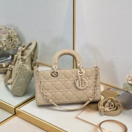 Dior Lady D-Joy Beige Tophåndtag