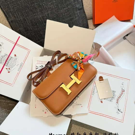 Hermes Constance Black Shoulder Bag