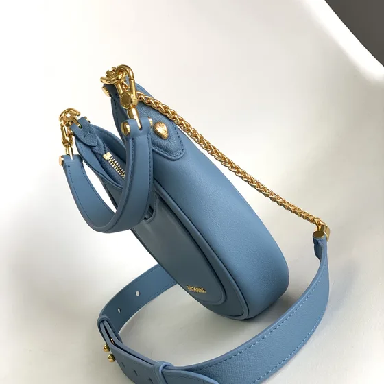 Bvlgari Serpenti Hobo Bag Light Blu Hobo