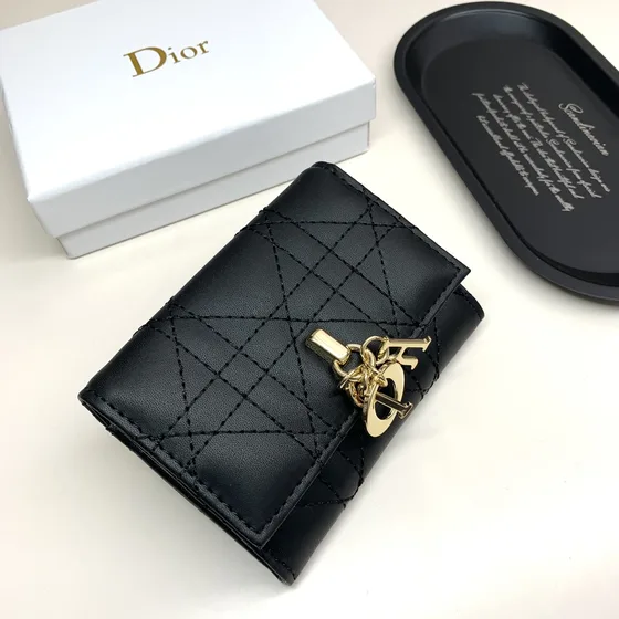 Dior Miss Dior Black Wallet