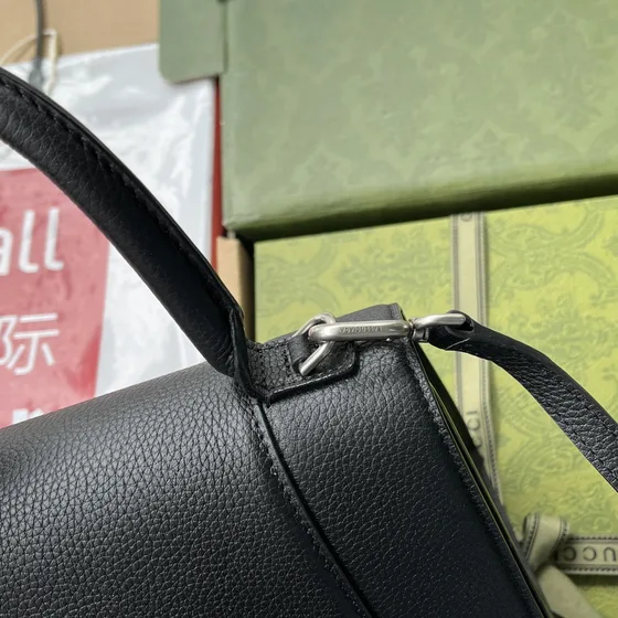 Balenciaga Hourglass Long Tegnebog Sort Tegnebog