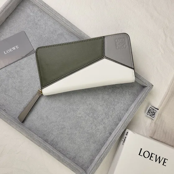 Loewe Puzzle Zip Around Portefeuille Multicolore Portefeuille