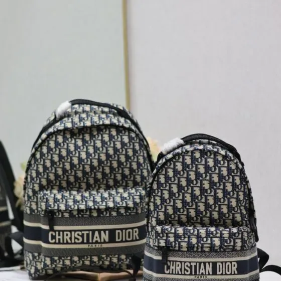 Dior Diortravel Backpack Blue Backpack