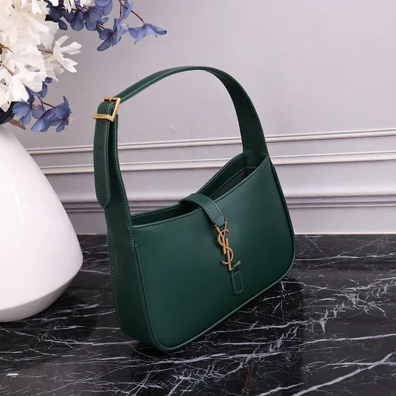 YSL Le 5 7 Shoulder Bag Dark Green Shoulder Bag