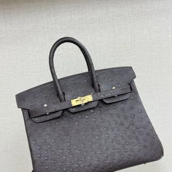 Hermes Birkin Black Top Handle