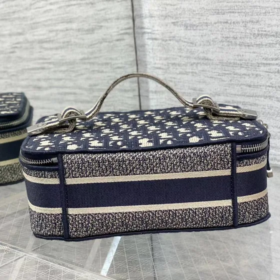 Dior Diortravel Vanity Case Marineblau Blau Henkel