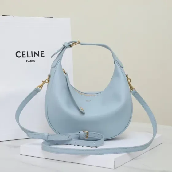 Celine Lulu Light Blue Hobo