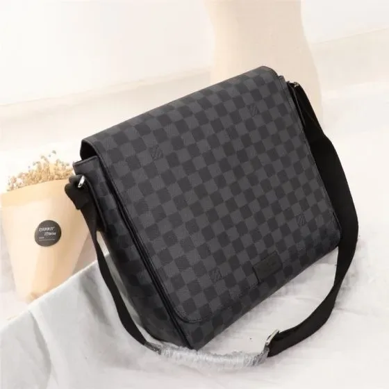 Louis Vuitton District Mm Graphite Crossbody