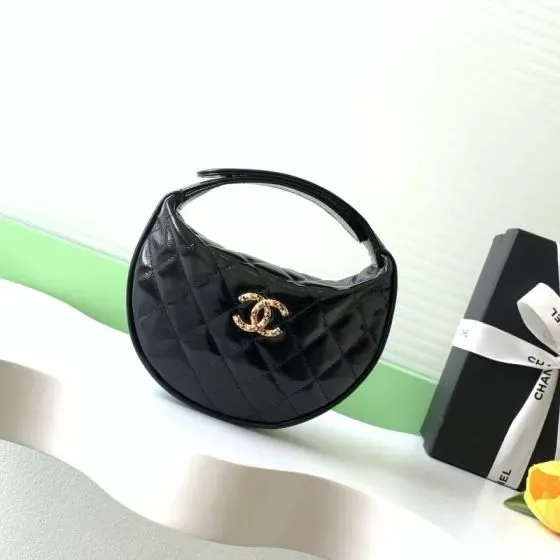 Chanel Hobo Loop Black Hobo