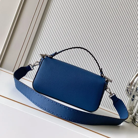 Fendi Baguette Cobalt Blue Crossbody
