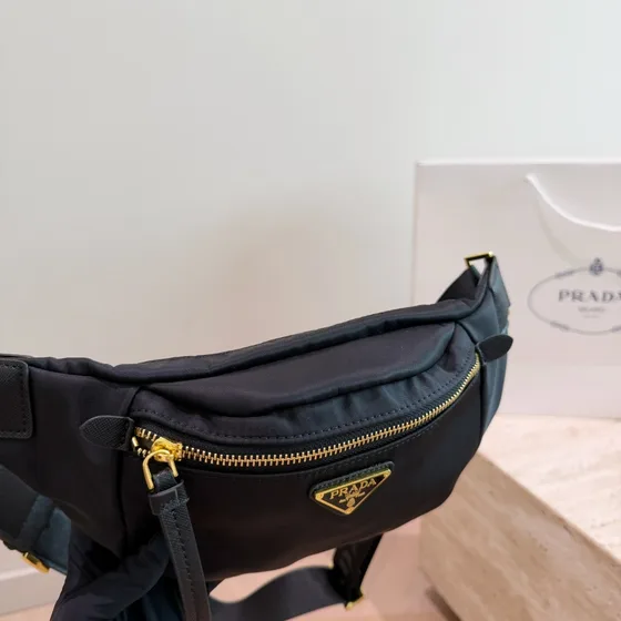 Prada Nylon Belt Bag Svart Belt Bag