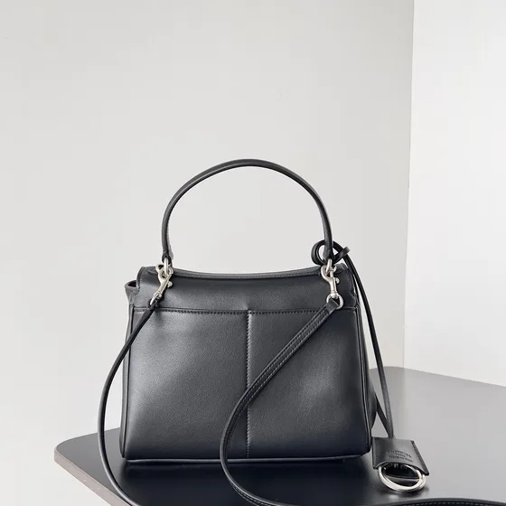 Balenciaga Rodeo Mini Handtasche Schwarz Henkel
