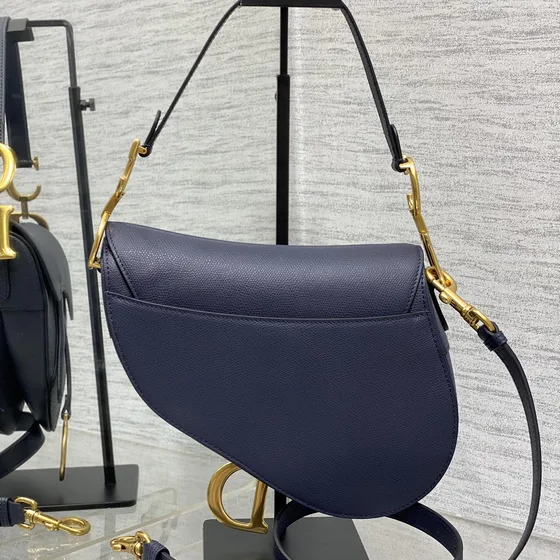 Dior Saddle Bag Тёмно-синий Синий Сумка на плечо