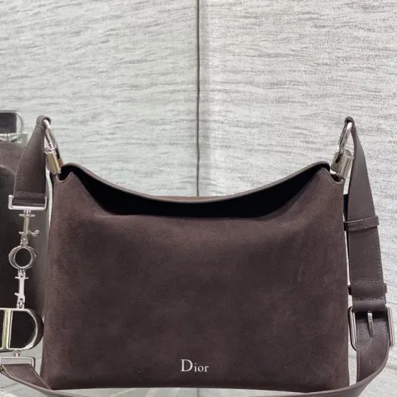 Dior Soft Hobo Bag Brown Hobo