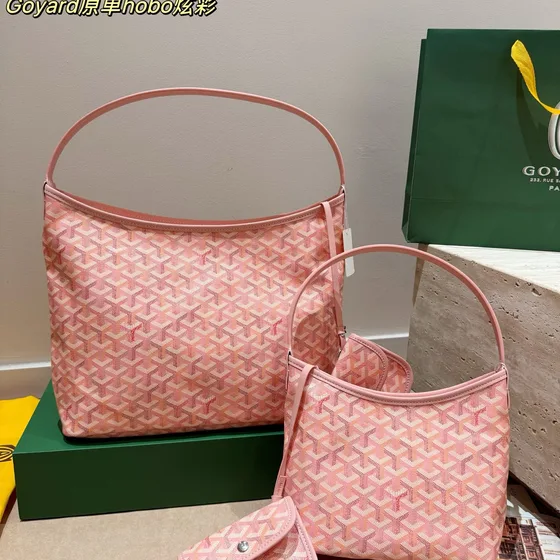 Goyard Boheme Hobo Iridescent Purple Blue Hobo