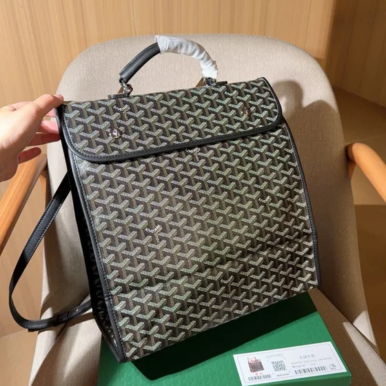 Goyard Saint L ger Backpack Black Backpack
