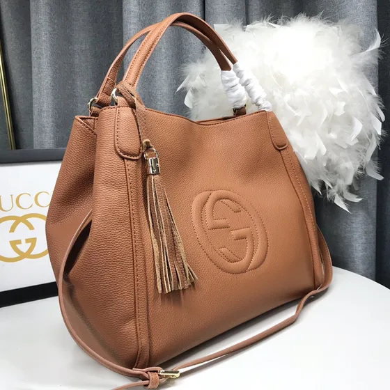 Gucci Soho Sac épaule Marron 25x29x16cm Sac épaule
