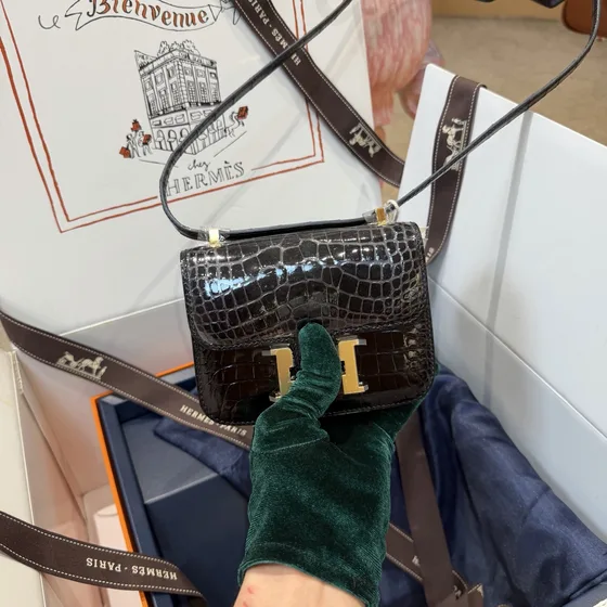 Hermes Constance Negro Crossbody