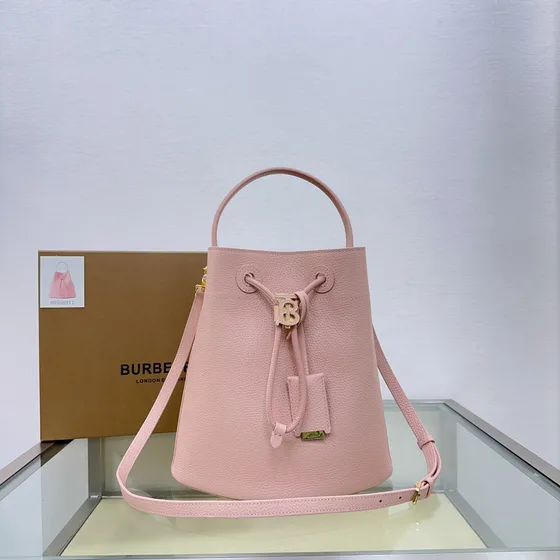 Burberry Tb Borsa a secchiello Rosa Crossbody