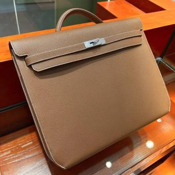 Hermes Kelly Depeches Brown business
