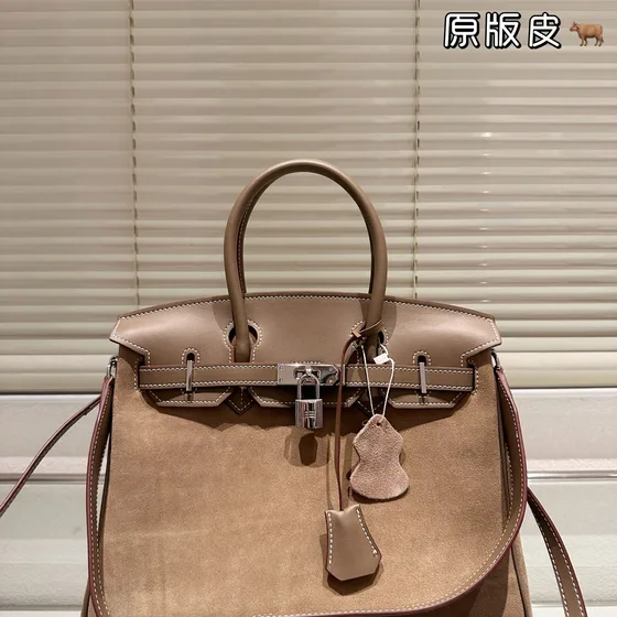 Hermes Birkin Brun Tophåndtag