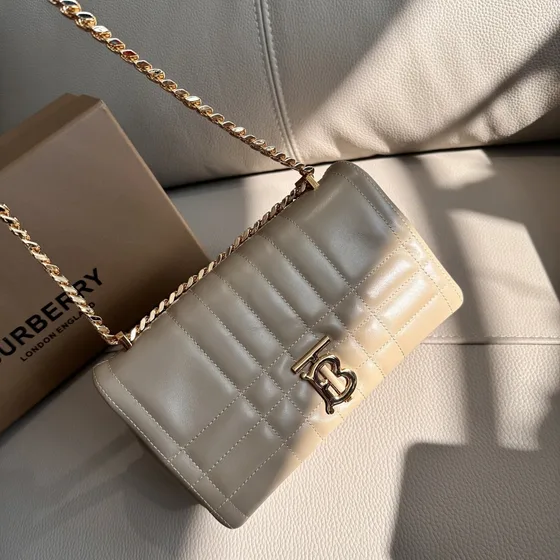 Burberry Lola Bag Off-أبيض Crossbody