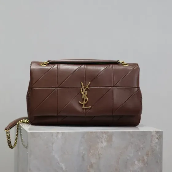 YSL Jamie 4.3 Marrón Bolso bandolera