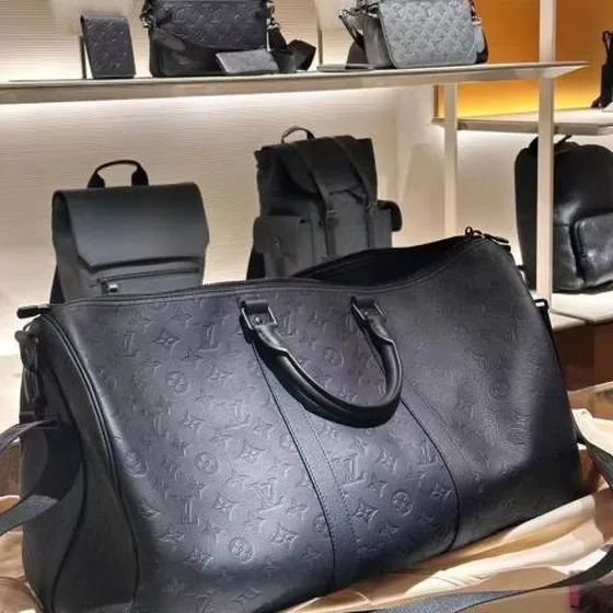 Louis Vuitton Keepall Monogram Eclipse travel