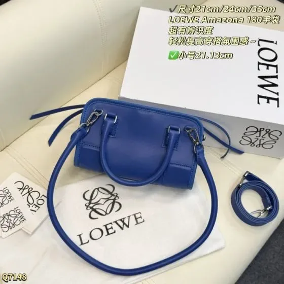 Loewe Amazona 180 Blue 21cm Crossbody