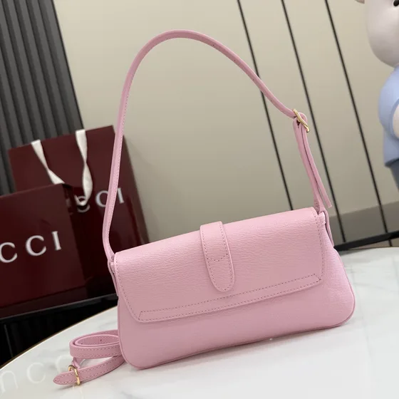 Gucci Jackie 1961 Small Borsa a spalla Rosa Borsa a spalla