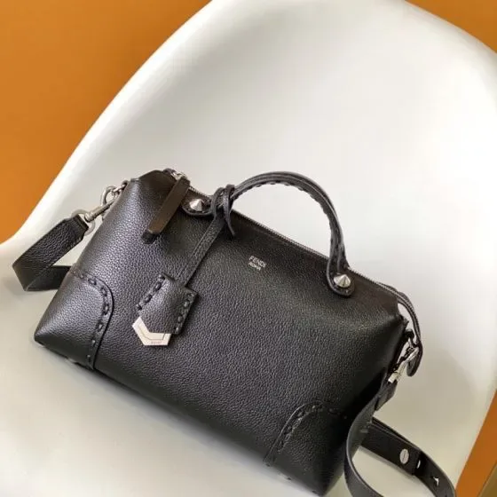 Fendi By The Way Black Top Handle