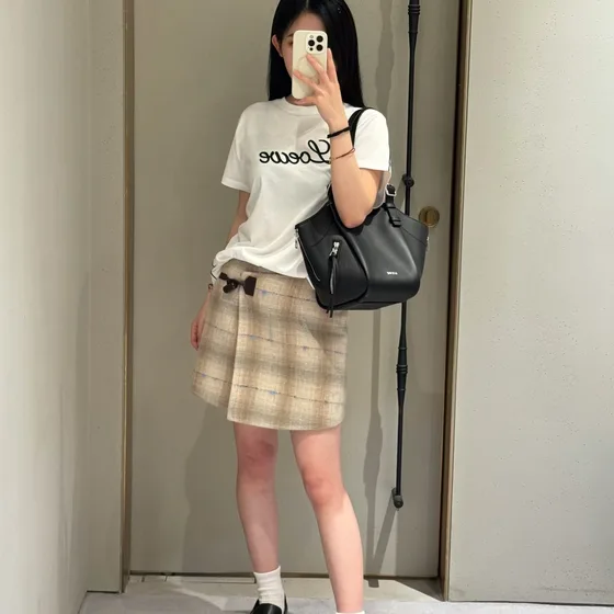 Loewe Hammock Noir Sac épaule
