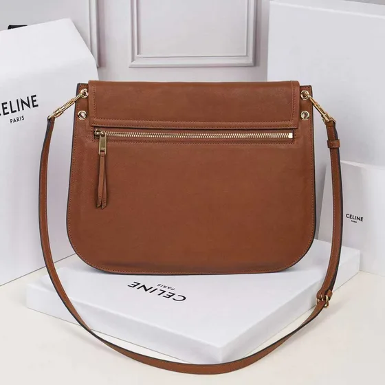 Celine Triomphe Braun Crossbody