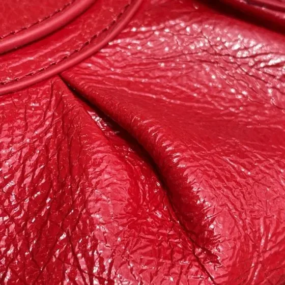 Balenciaga Le Cagole Red Shoulder Bag