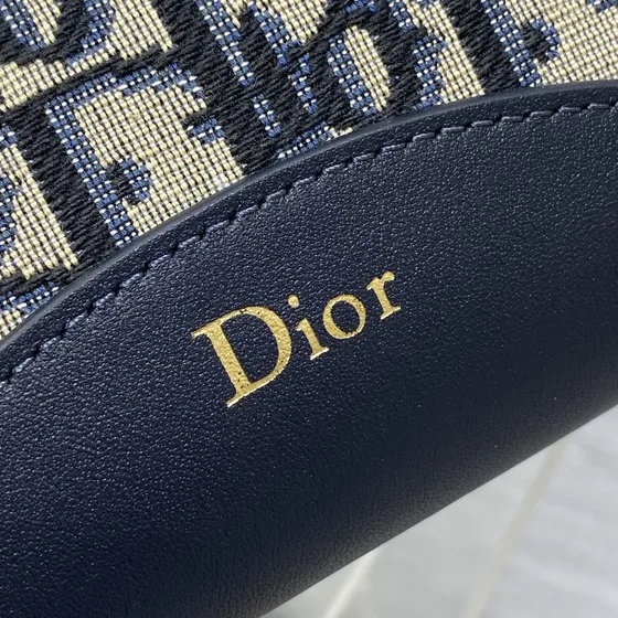 Dior Dior C'Est Medium Bolsa balde Azul Bolsa de ombro