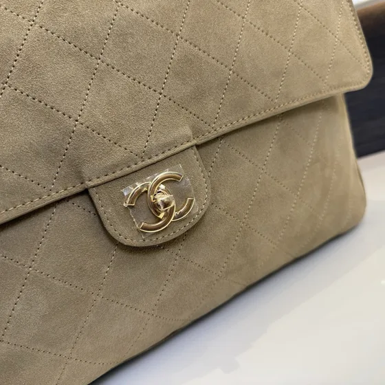 Chanel Classic Flap Khaki Сумка с клапаном