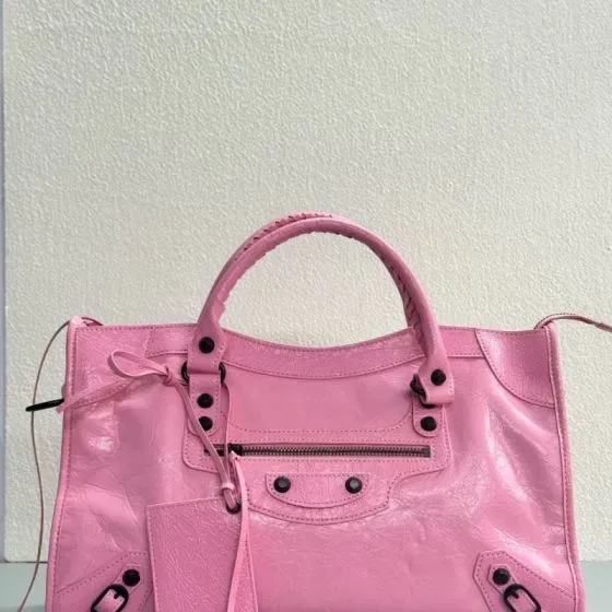 Balenciaga Le City Bag Pink Top Handle